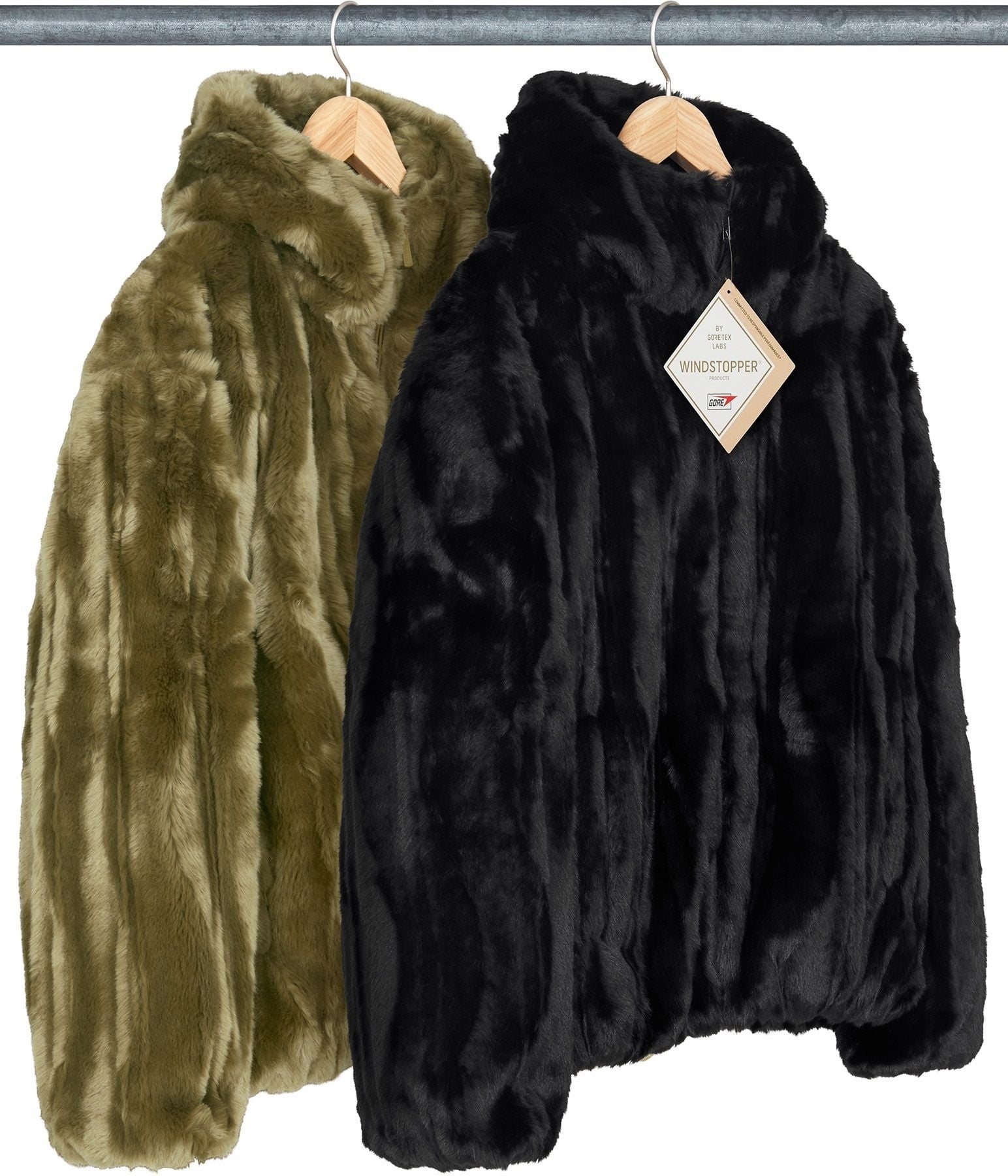 Faux Fur Hooded Jacket